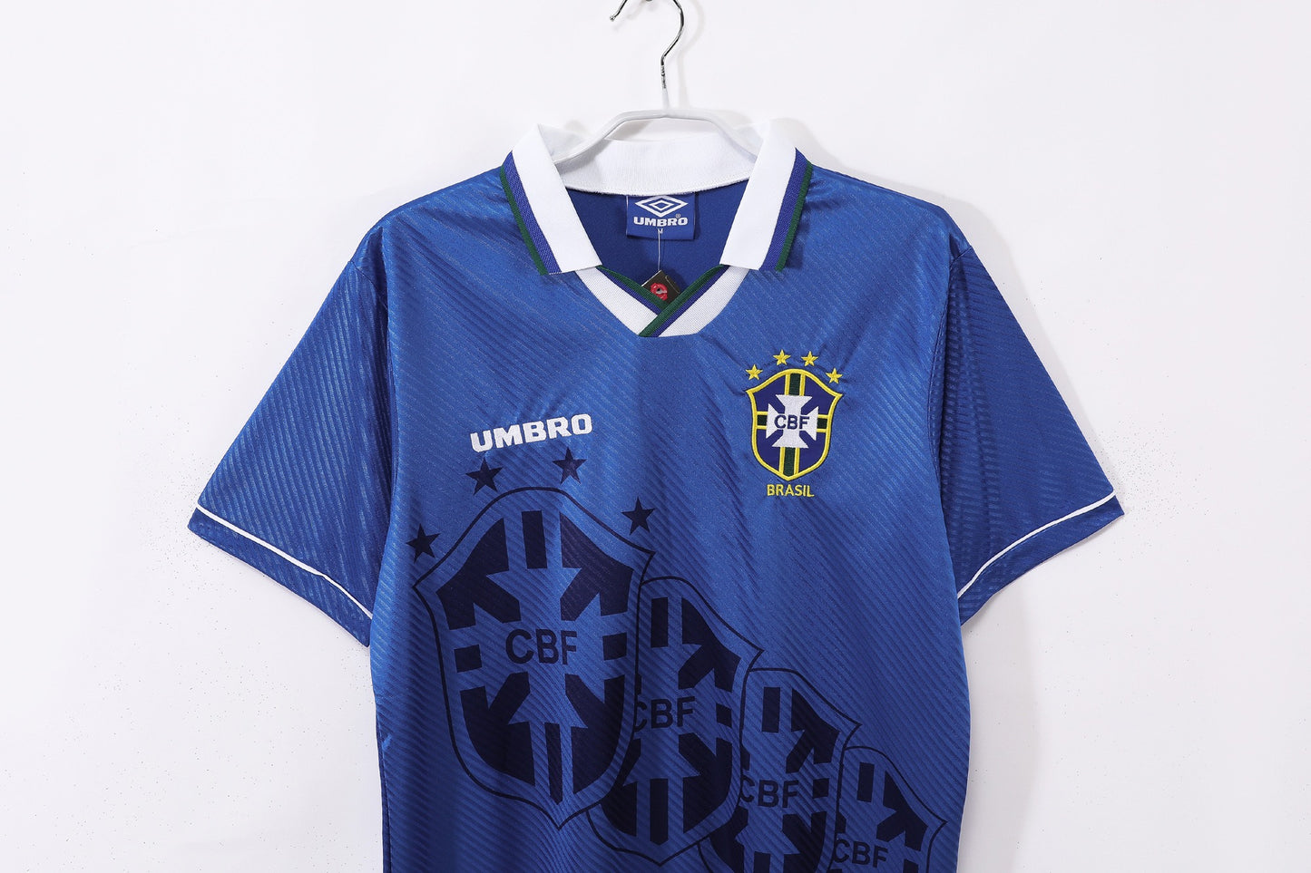 Brazil 1996 Away Retro Football Shirt