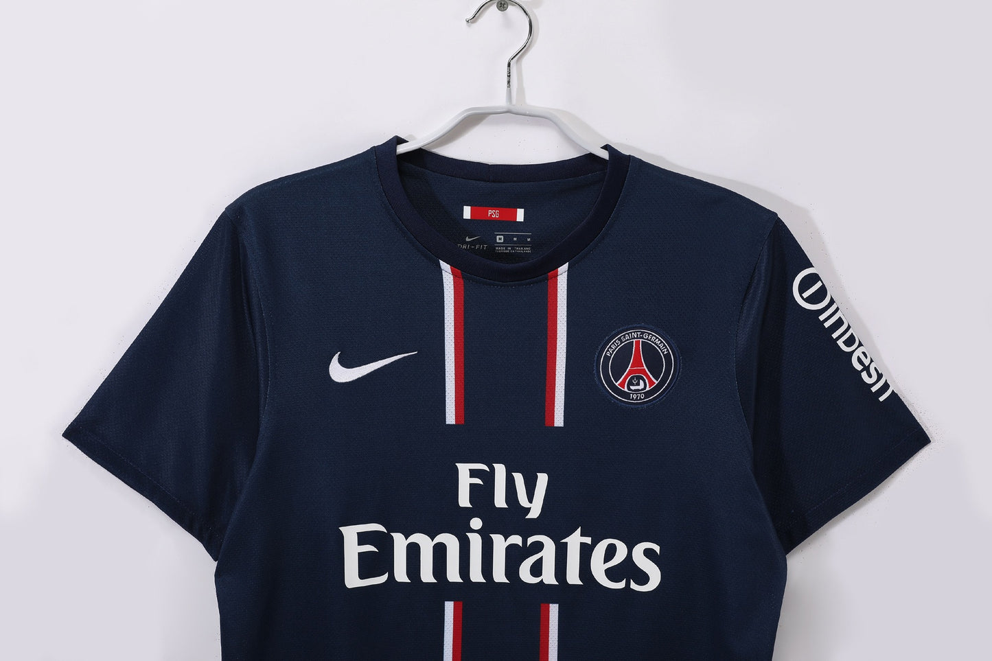 Camiseta retro de fútbol local del Paris Saint-Germain 2012-2013