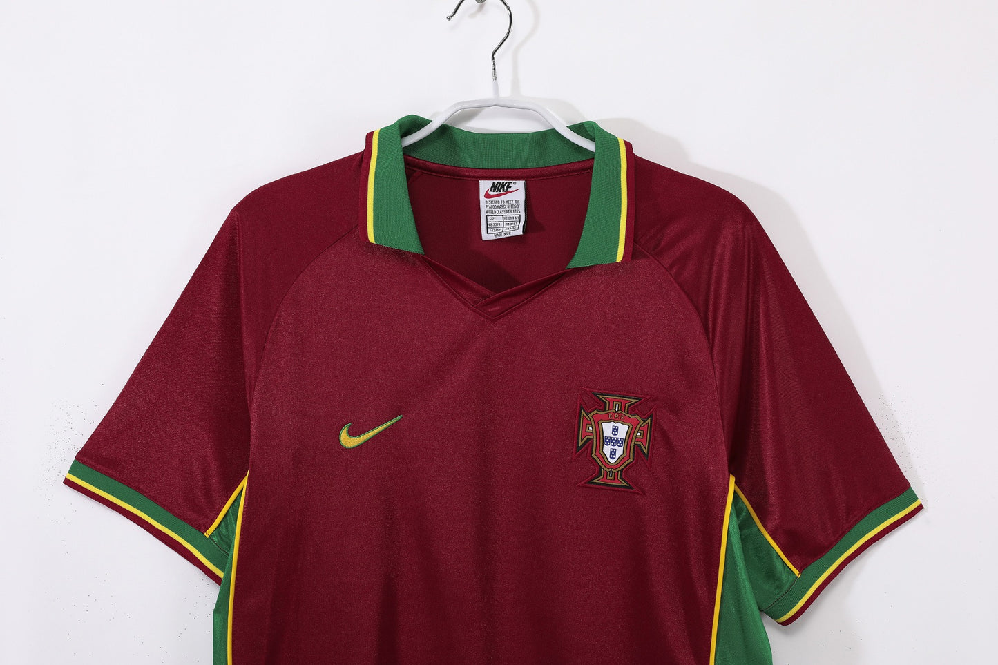 Portugal 1998 Camiseta Retro de Fútbol Local