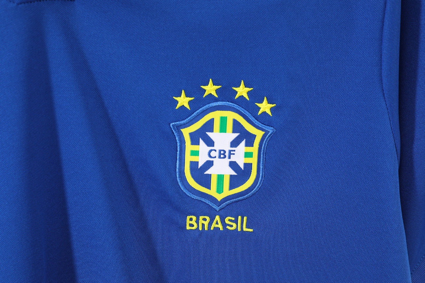 Brazil 1997 Away Blue Jersey