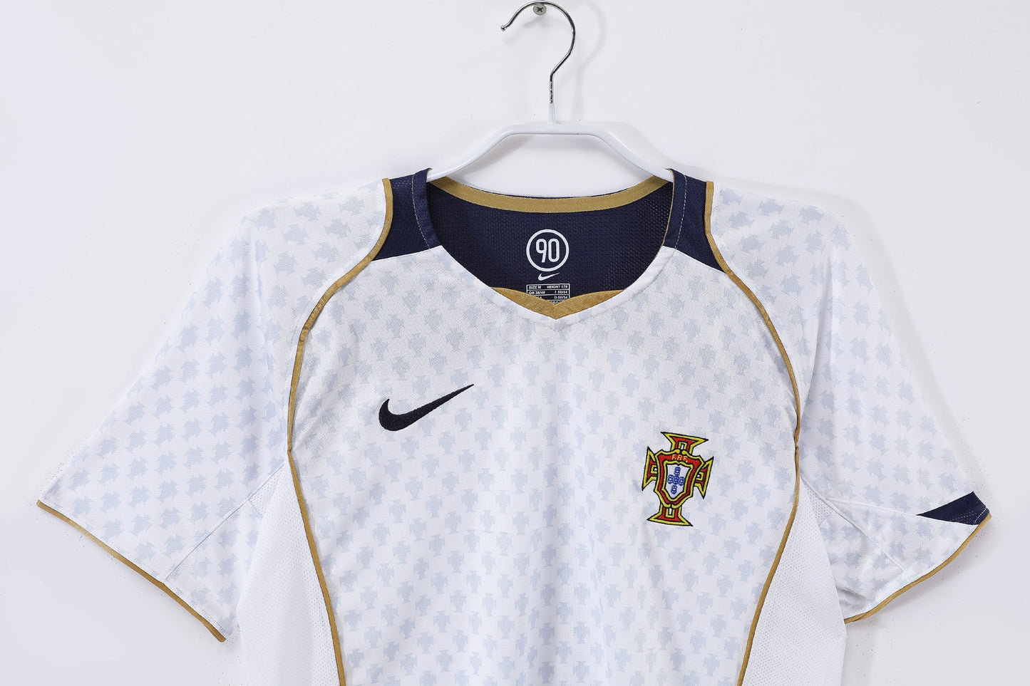 Portugal 2004 Away White Jersey
