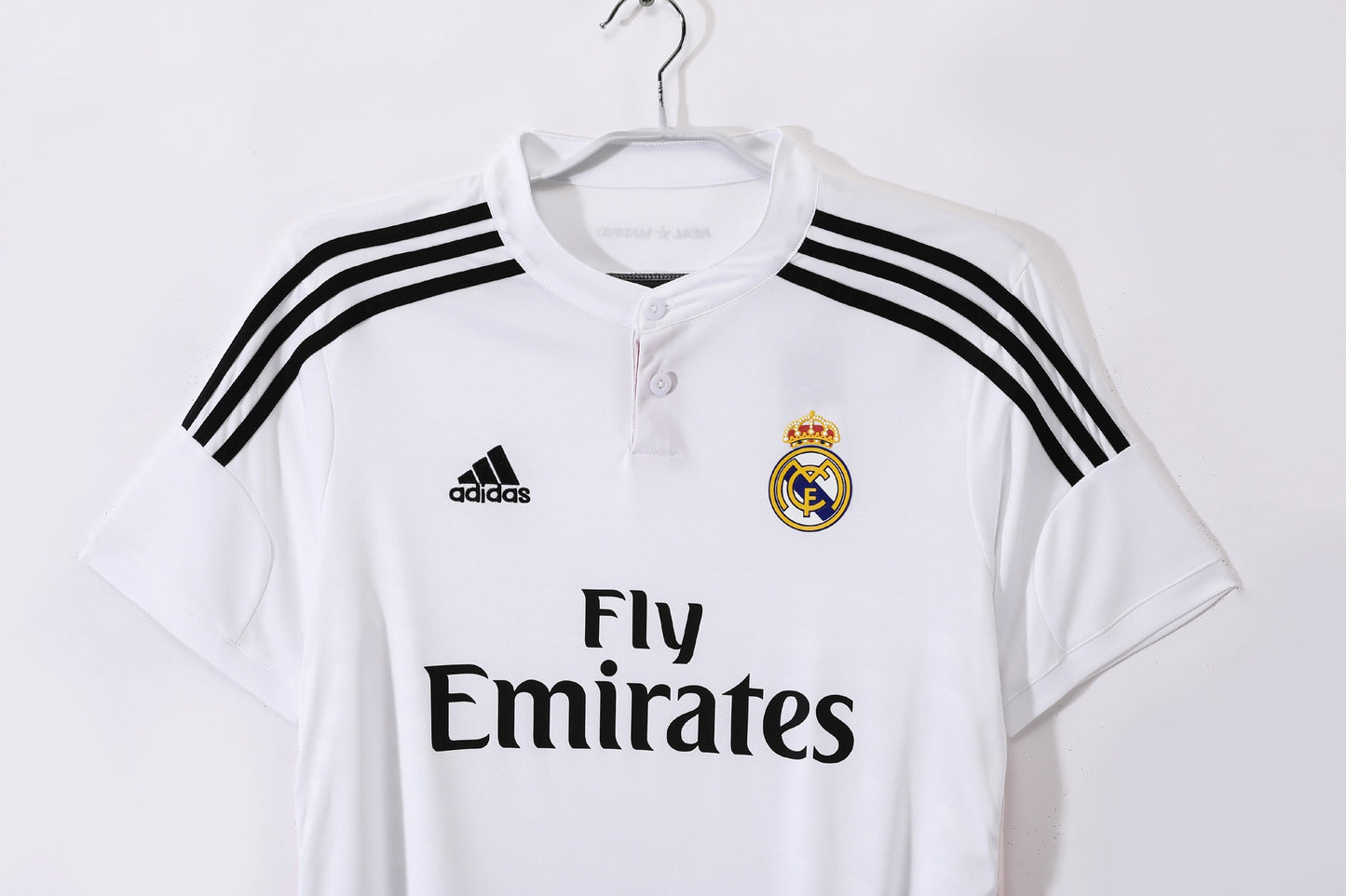 Camiseta retro de fútbol local del Real Madrid 2014-2015