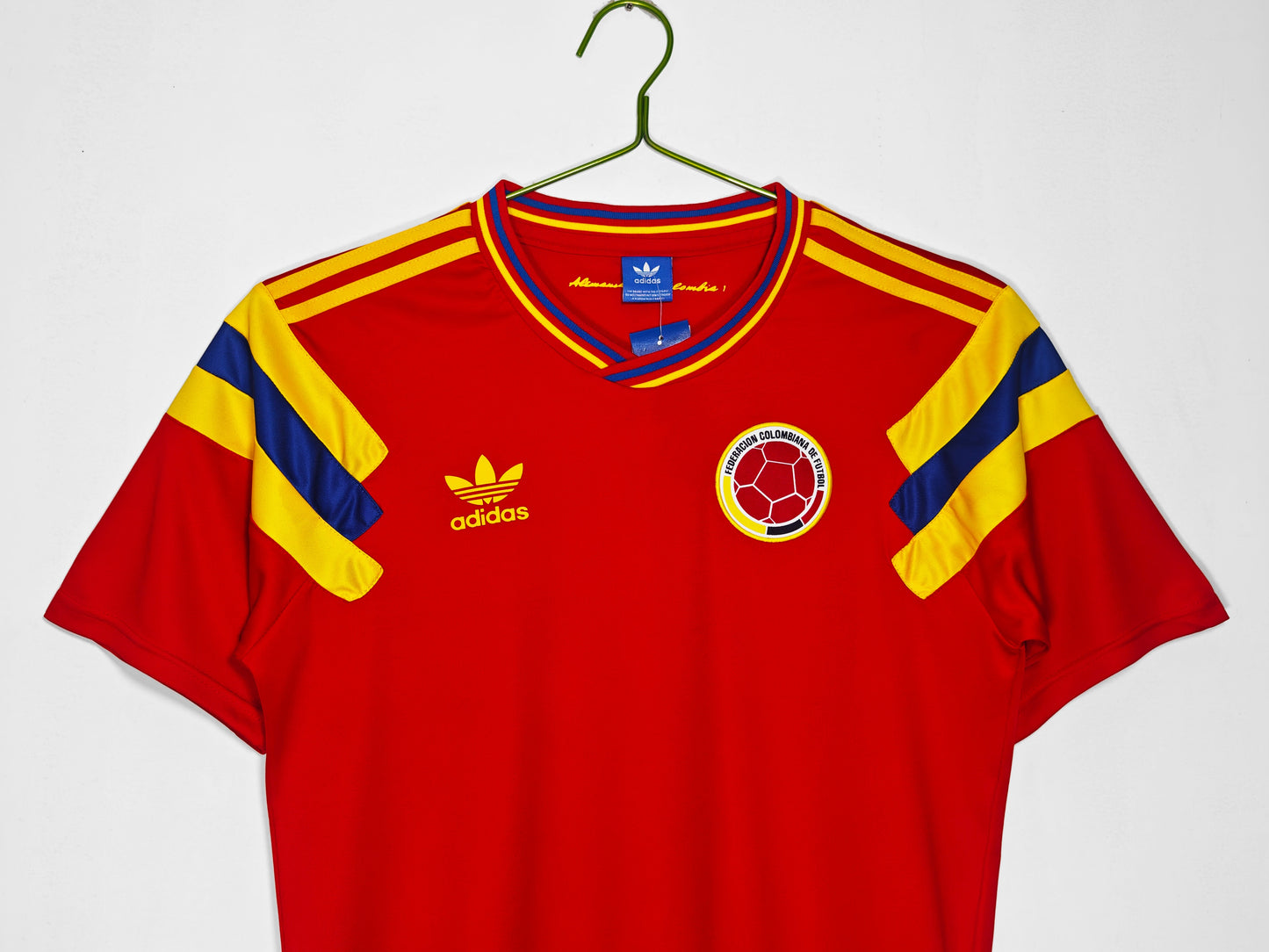 Colombia 1990 Away Red Jersey