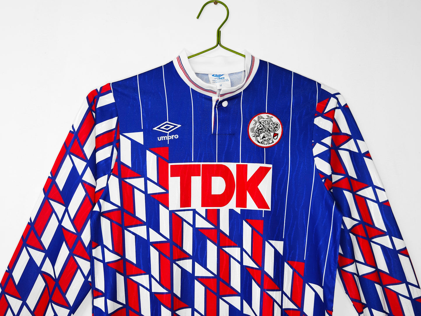 Maillot extérieur Ajax 1989-1990 manches longues