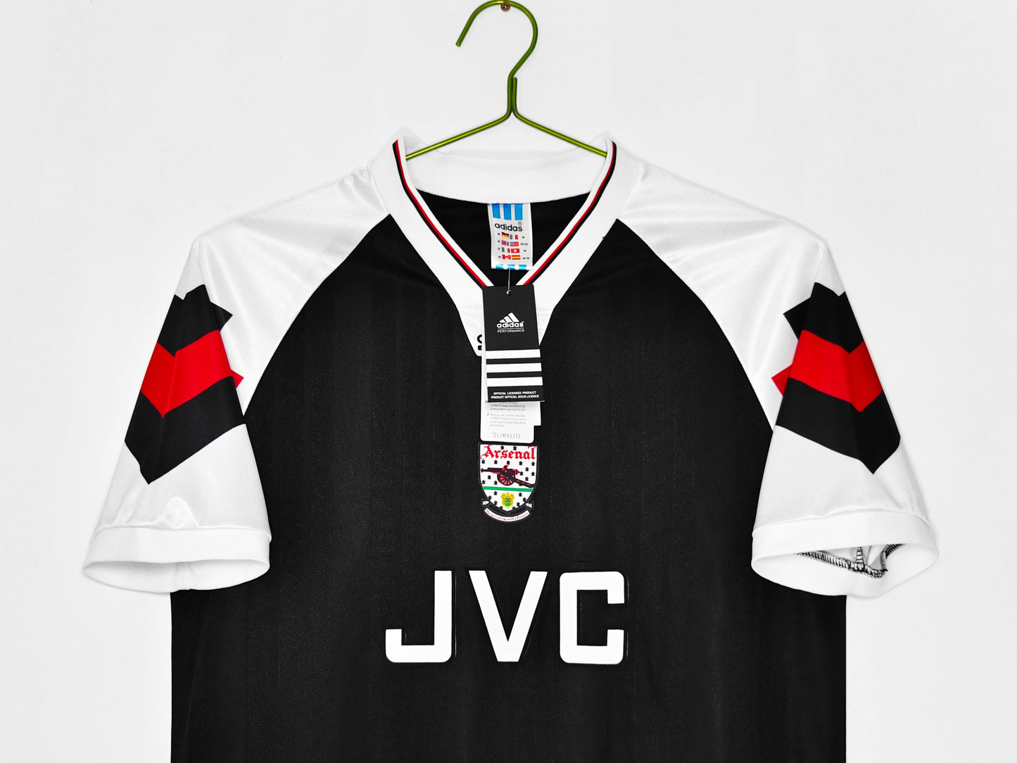 Maillot extérieur noir Arsenal 1992-1994