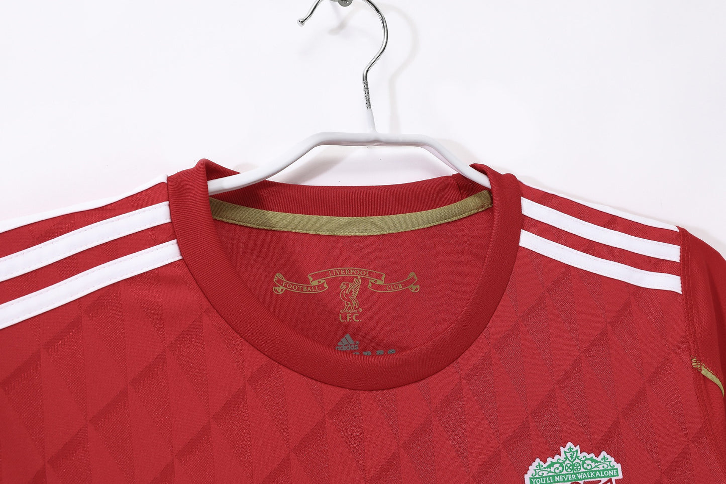Maillot de foot rétro domicile Liverpool 2010-2011