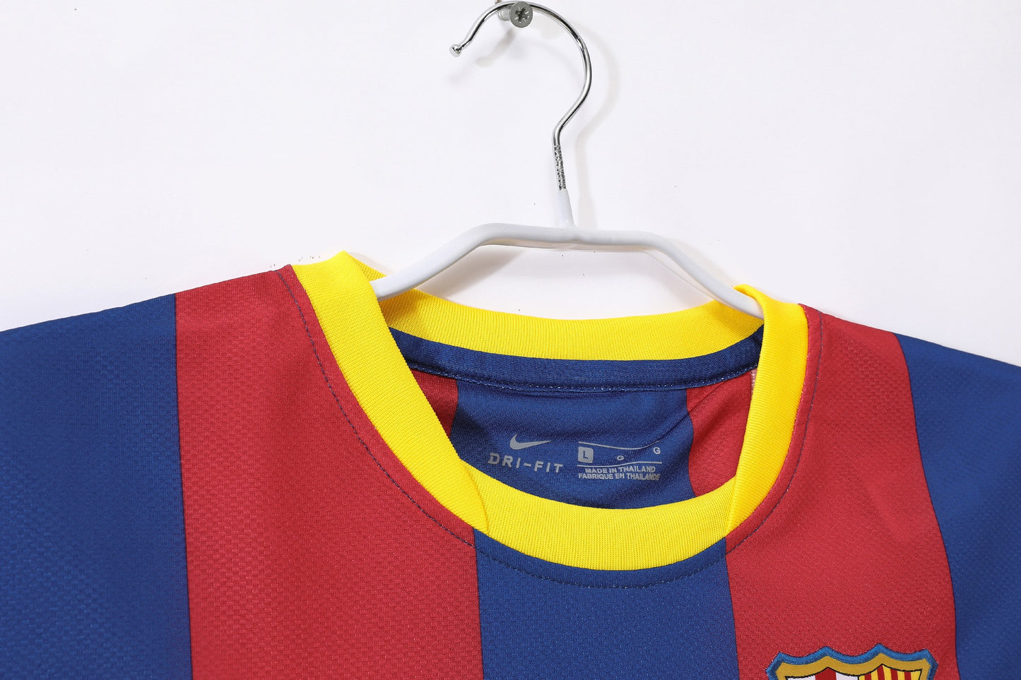 Maillot Rétro de Football Domicile Barcelone 2010-2011