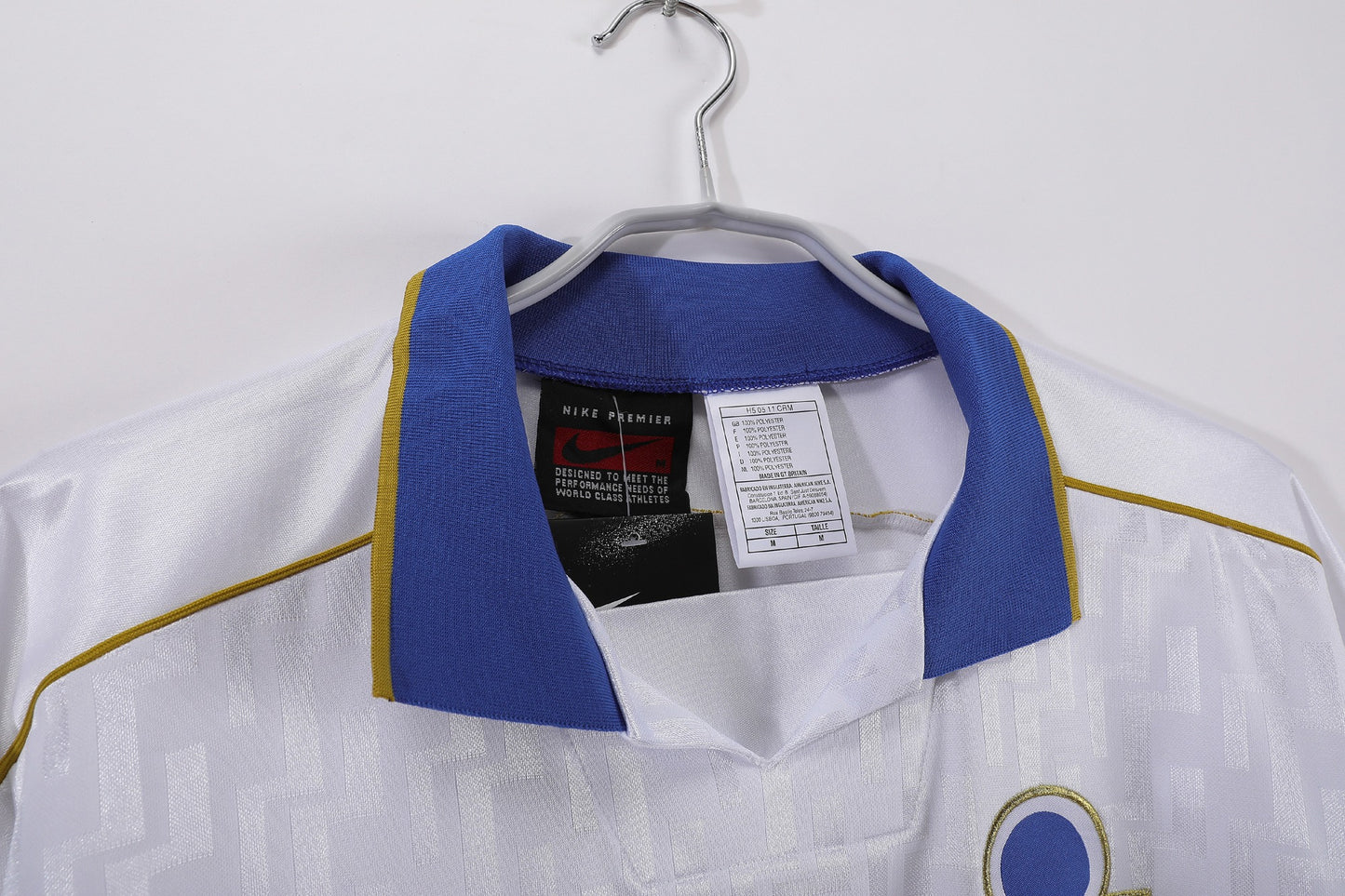 Camiseta Blanca de Visitante Italia 1995