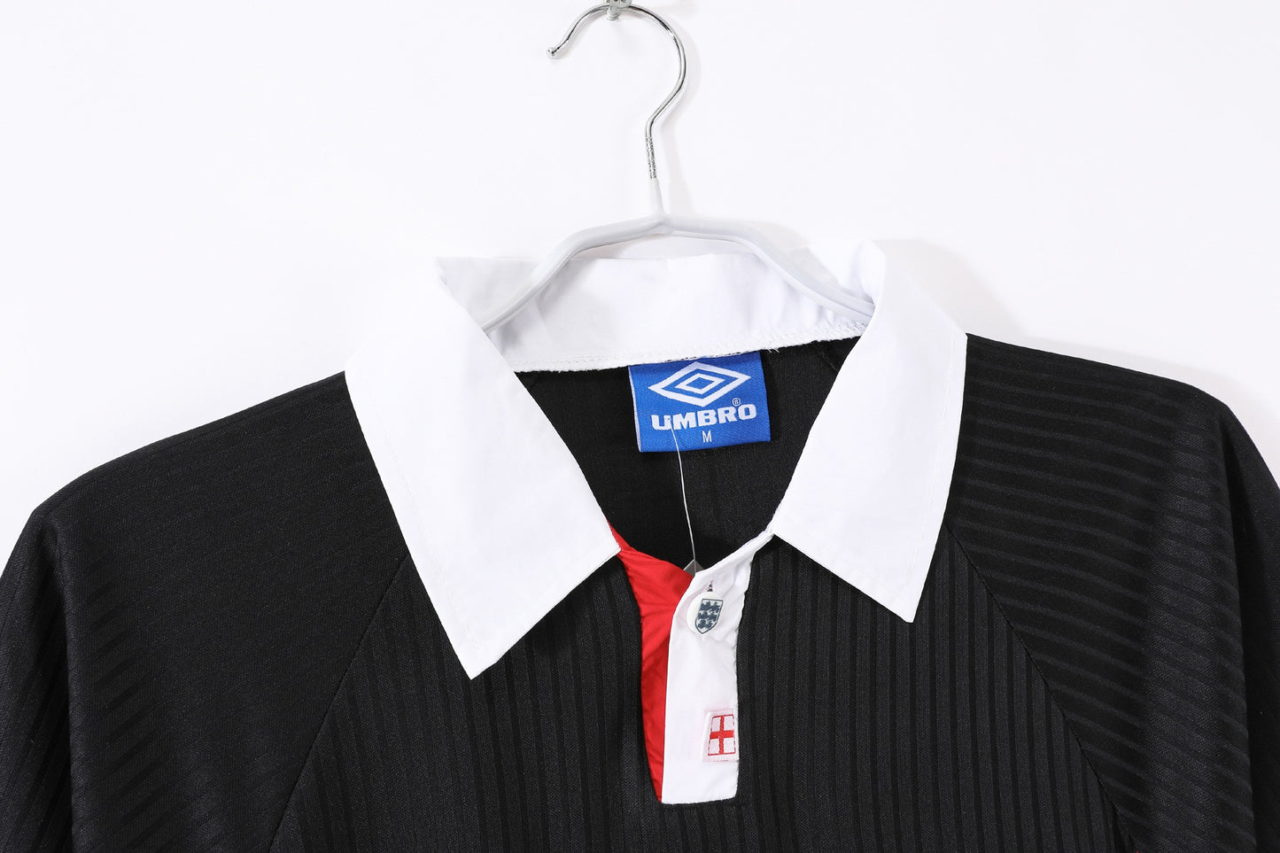 England 1998 Second Away Black Jersey