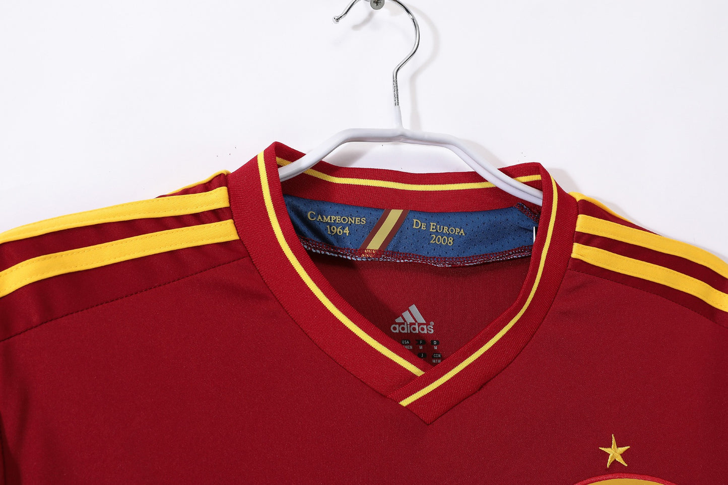 España 2012 Camiseta de Fútbol Retro Local