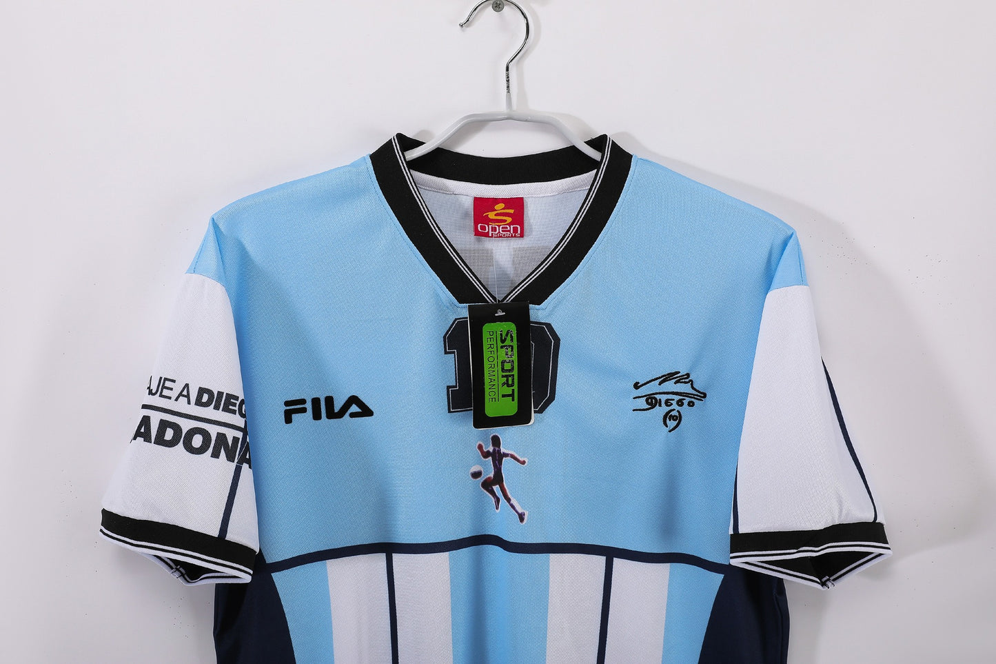 Maillot Commémoratif Domicile Maradona Argentine 2001