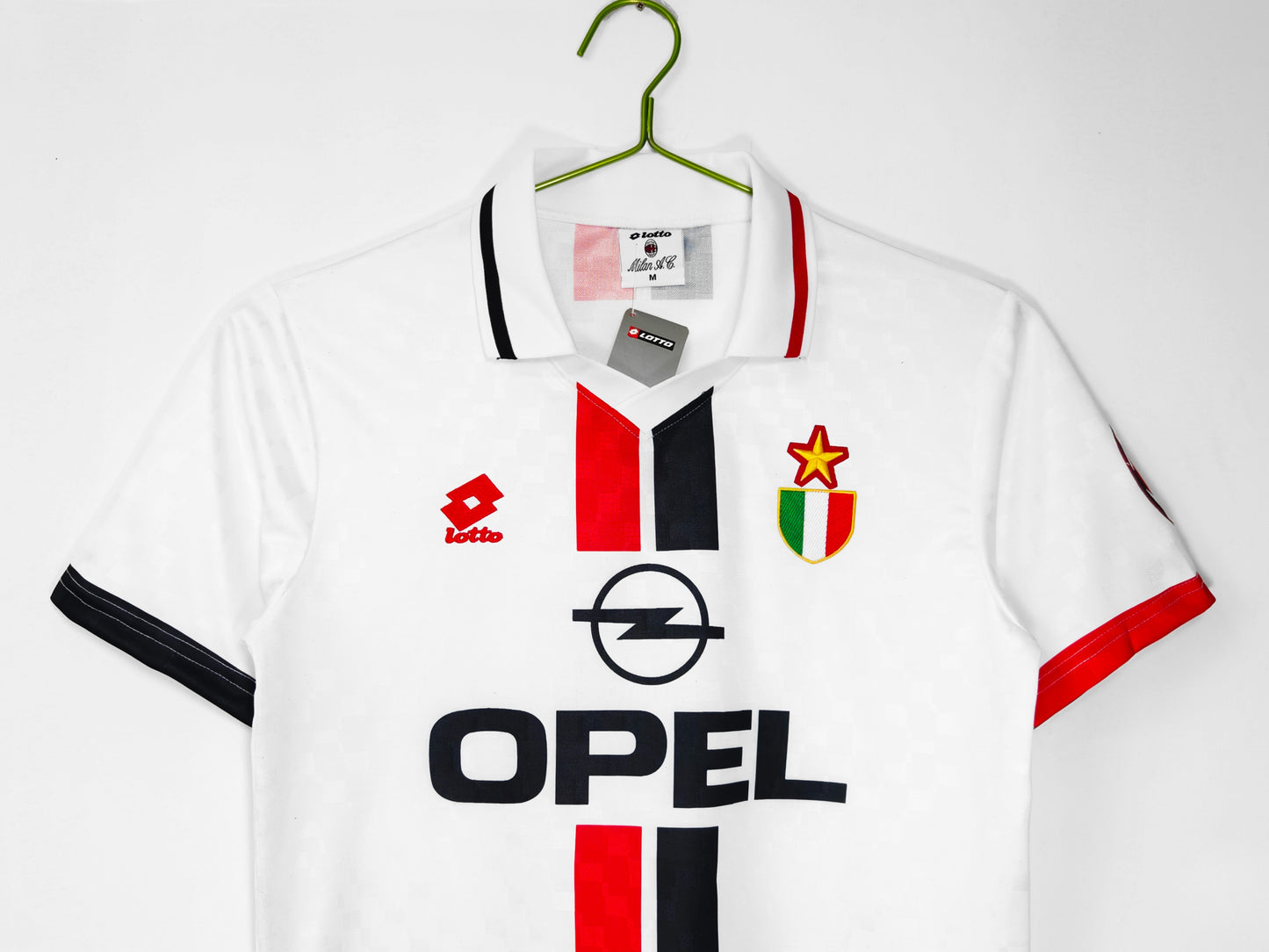 AC Milan 1996-1997 Away White Jersey