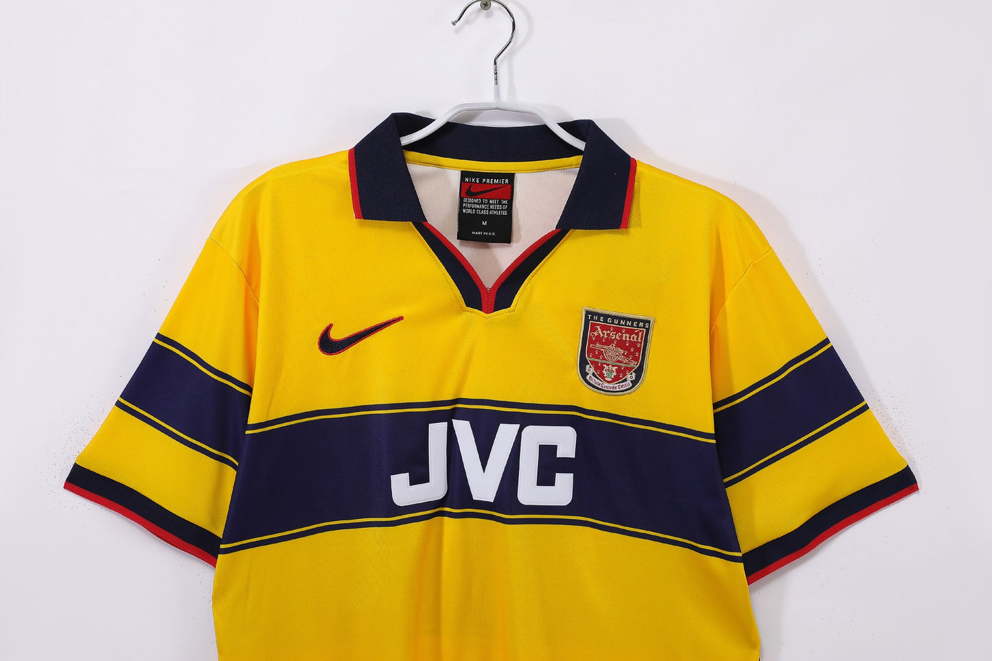 Maillot de football rétro extérieur Arsenal 1997-1999
