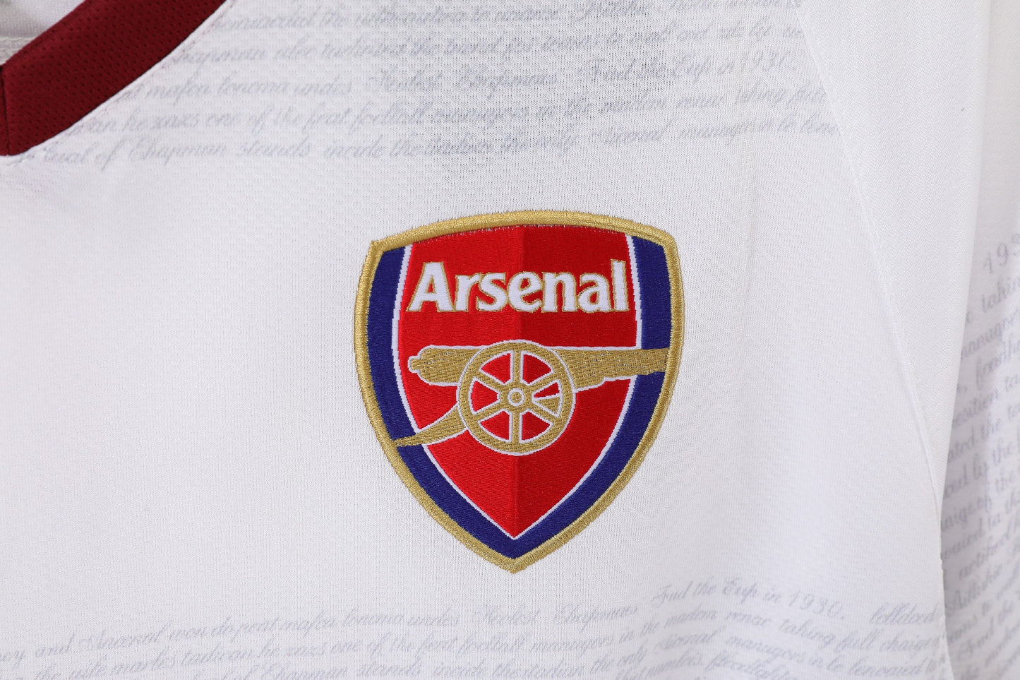 Maillot extérieur blanc Arsenal 2007-2008