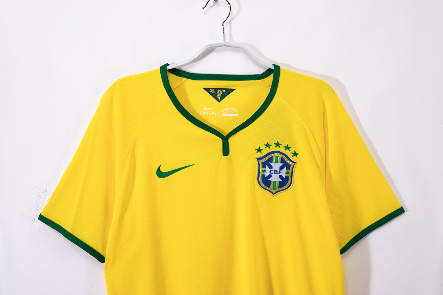 Maillot de football rétro domicile Brésil 2014