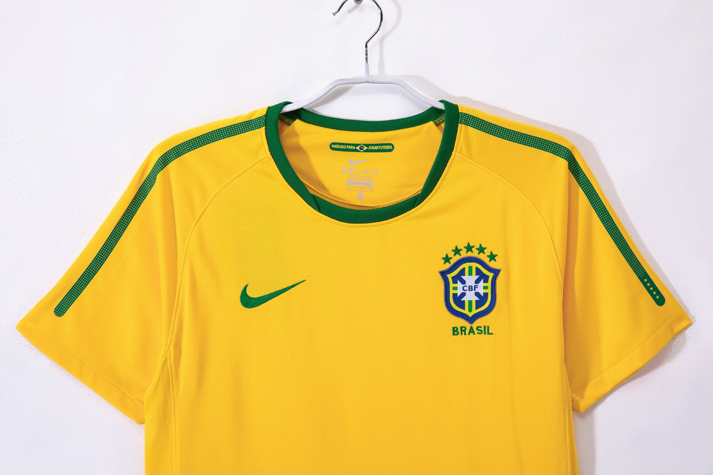 Maillot de foot rétro domicile Brésil 2010