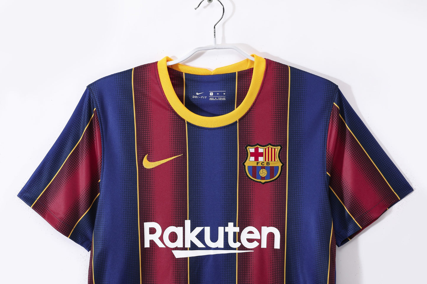 Maillot Rétro de Football Domicile Barcelone 2020-2021