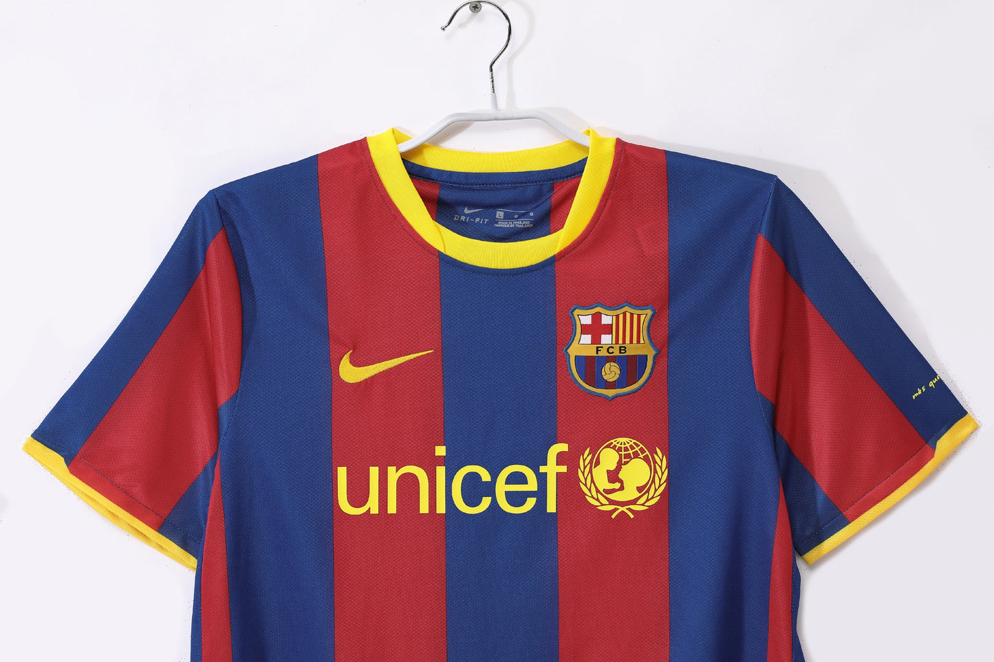 Maillot Rétro de Football Domicile Barcelone 2010-2011