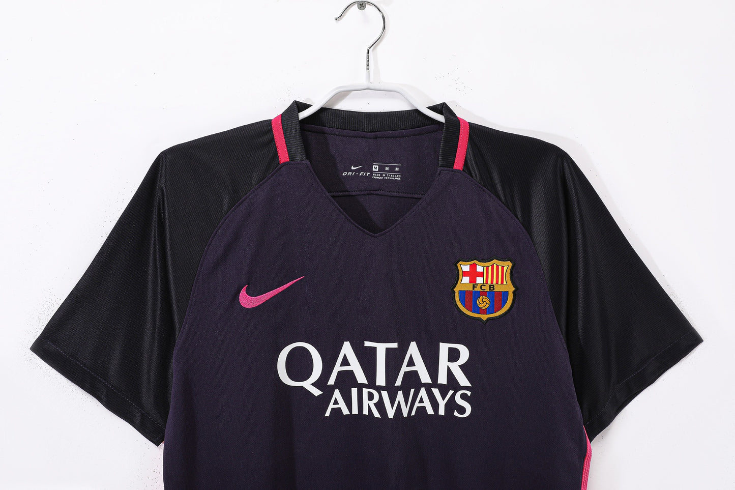 Barcelona 2016-2017 Away Purple Retro Football Shirt