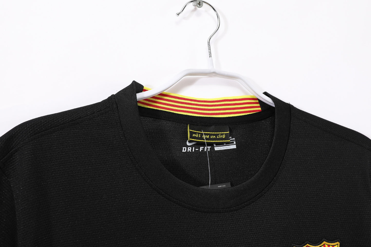 Maillot de football rétro extérieur noir Barcelone 2013-2014