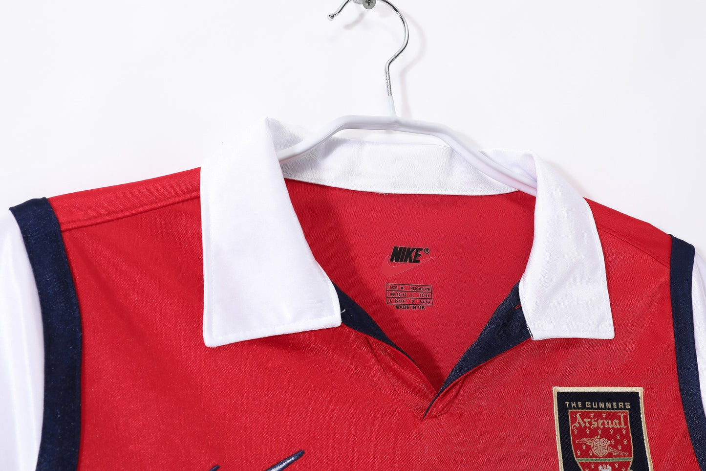 Maillot de foot rétro domicile Arsenal 1998-1999