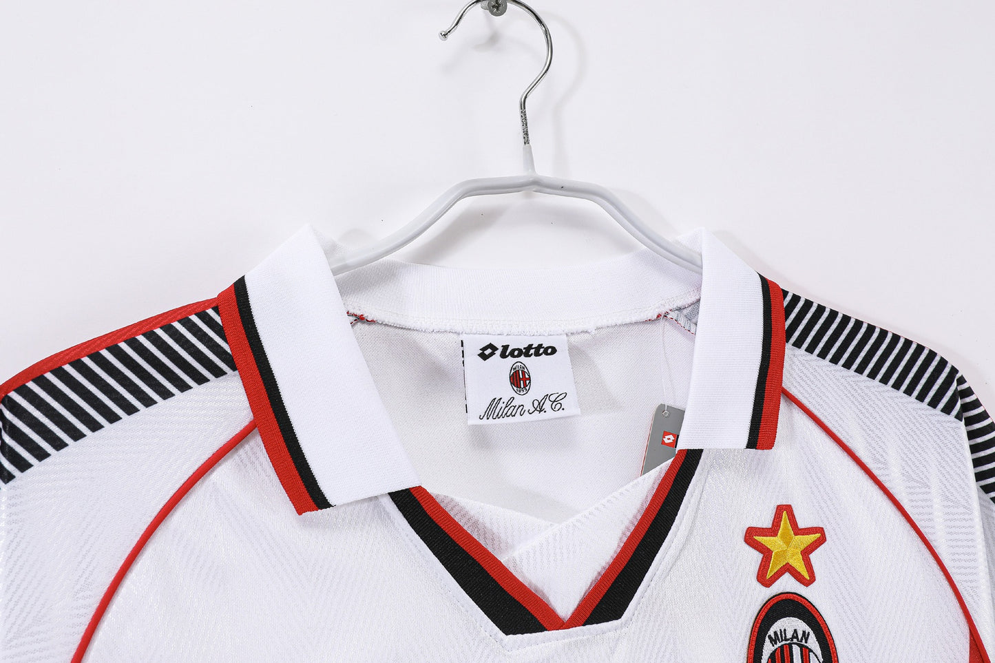 AC Milan 1997-1998 Away White Jersey