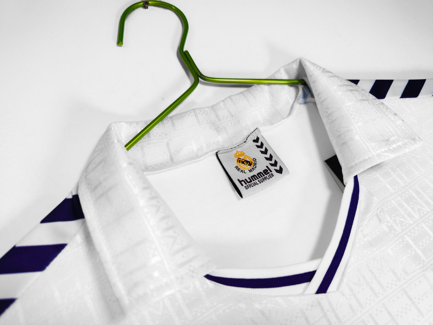 Camiseta local del Real Madrid 1988-1990