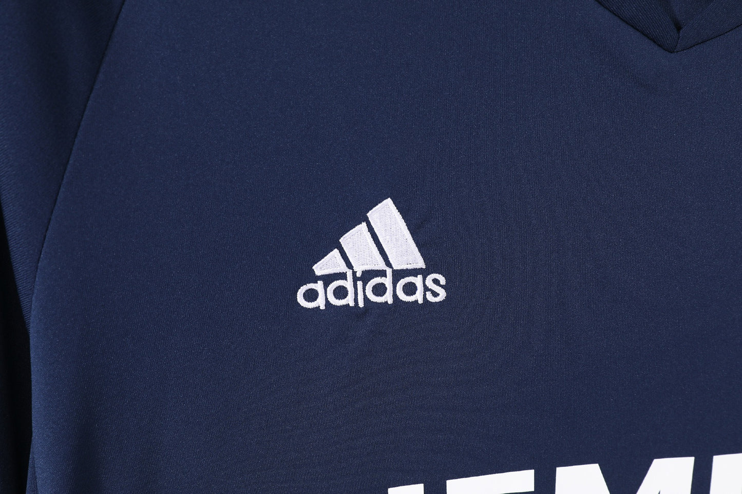 Maillot extérieur bleu à manches longues du Real Madrid 2005-2006