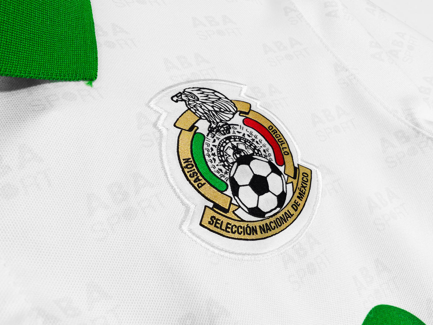Camiseta de visitante de México 1995