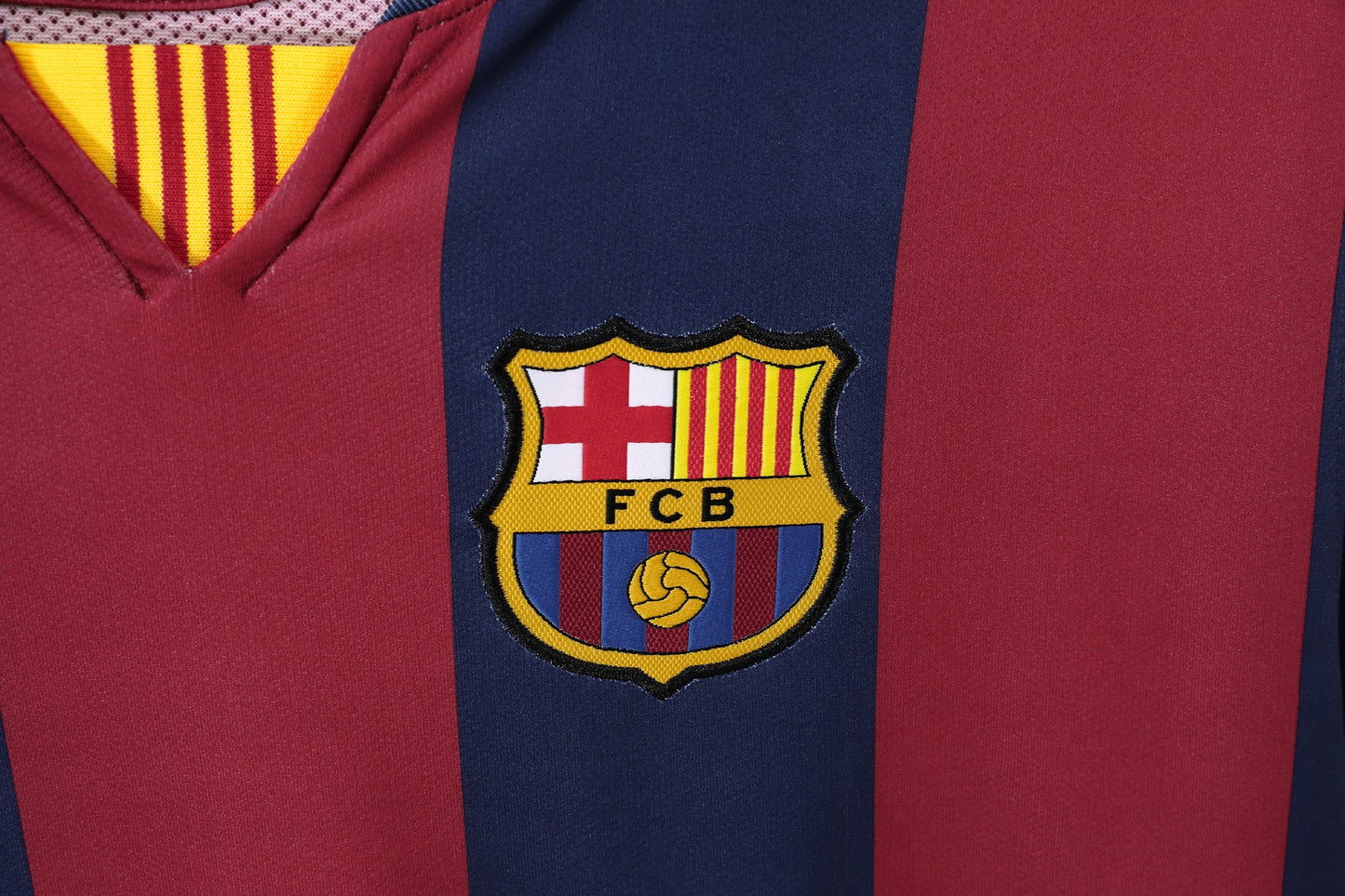 Maillot Domicile Manches Longues Barcelone 2014-2015