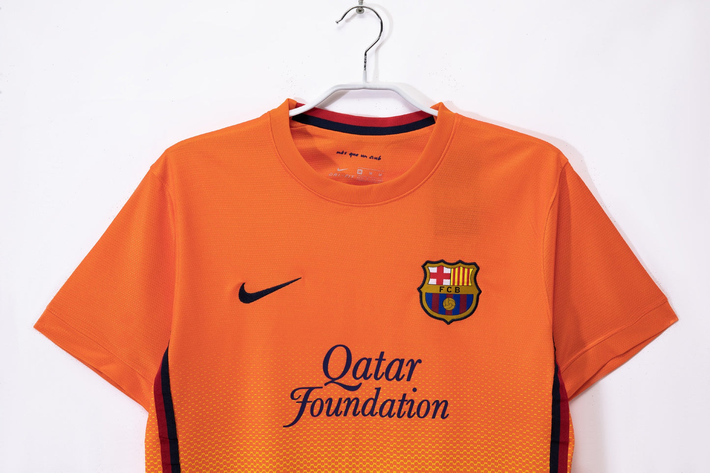 Barcelona 2012-2013 Away Orange Retro Football Shirt
