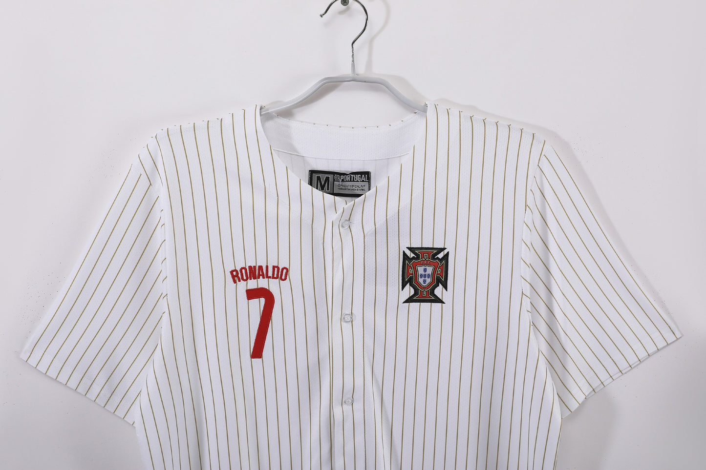 Portugal 2025 White Baseball Jersey