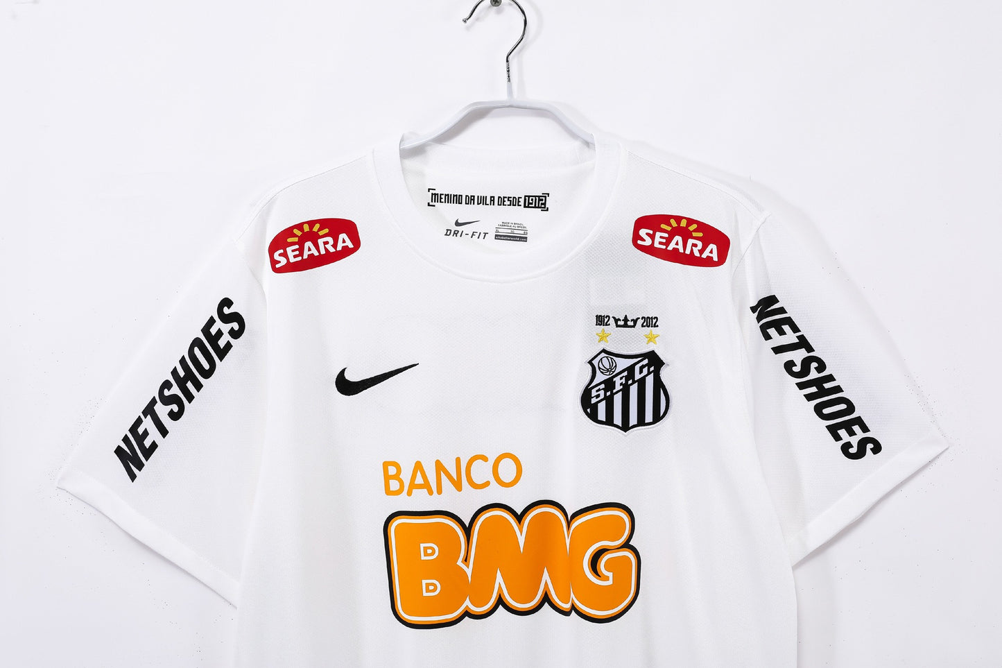 Camiseta de fútbol retro del Santos 2013 (local)