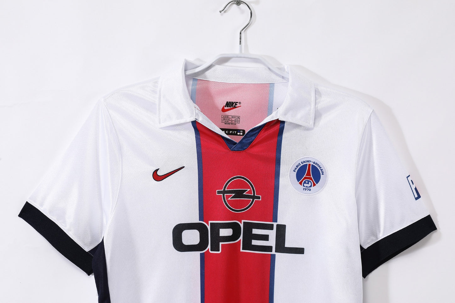 Camiseta de fútbol retro del Paris Saint-Germain 1998-1999 para visitante