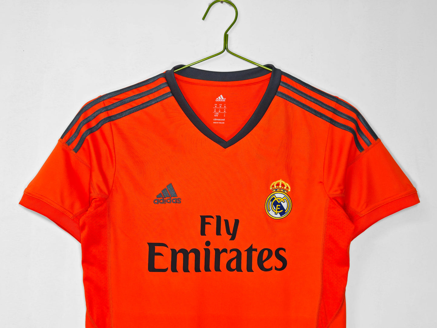 Camiseta Naranja de Visitante del Real Madrid 2013-2014