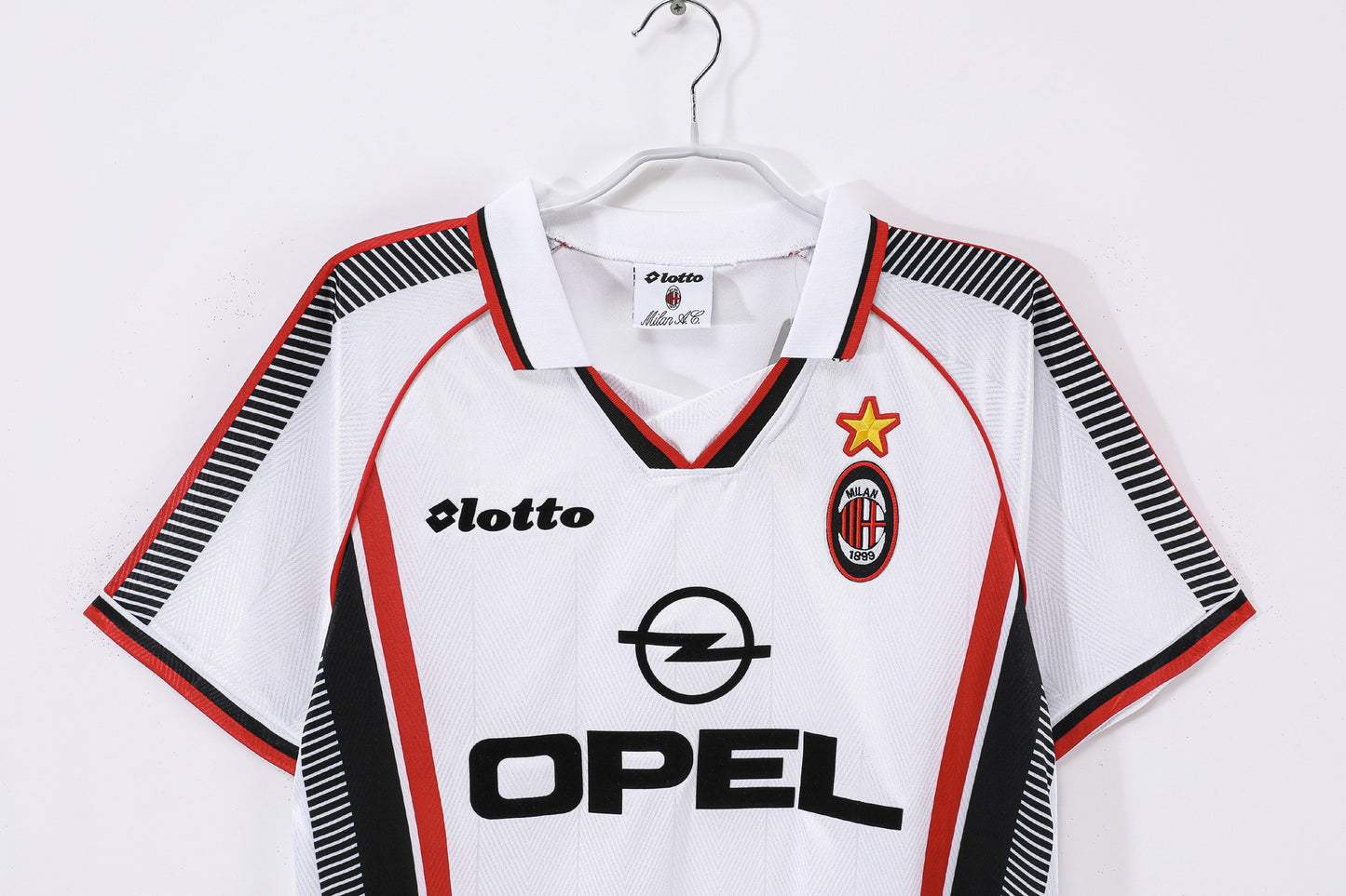 AC Milan 1997-1998 Away White Jersey