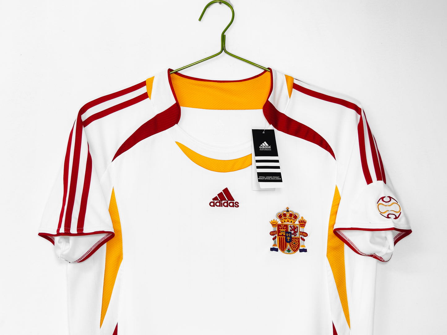 Spain 2006 Away White Jersey