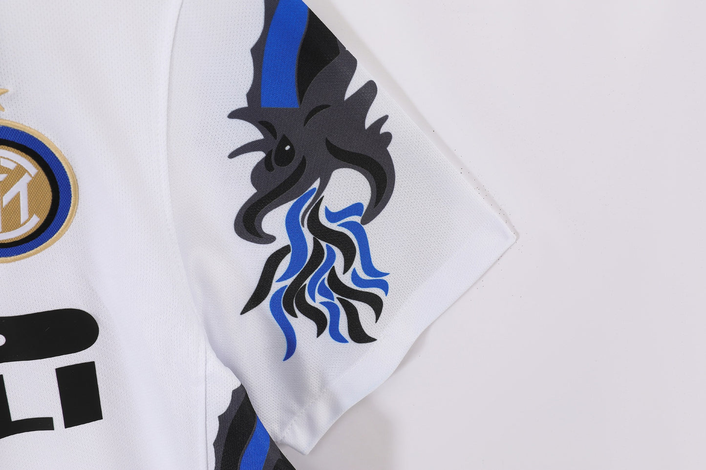 Camiseta blanca de visitante del Inter de Milán 2010-2011